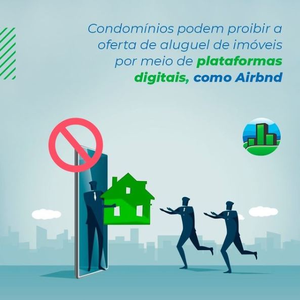 Airbnb: condomínios podem proibir a oferta de aluguel de imóveis por meio da plataforma